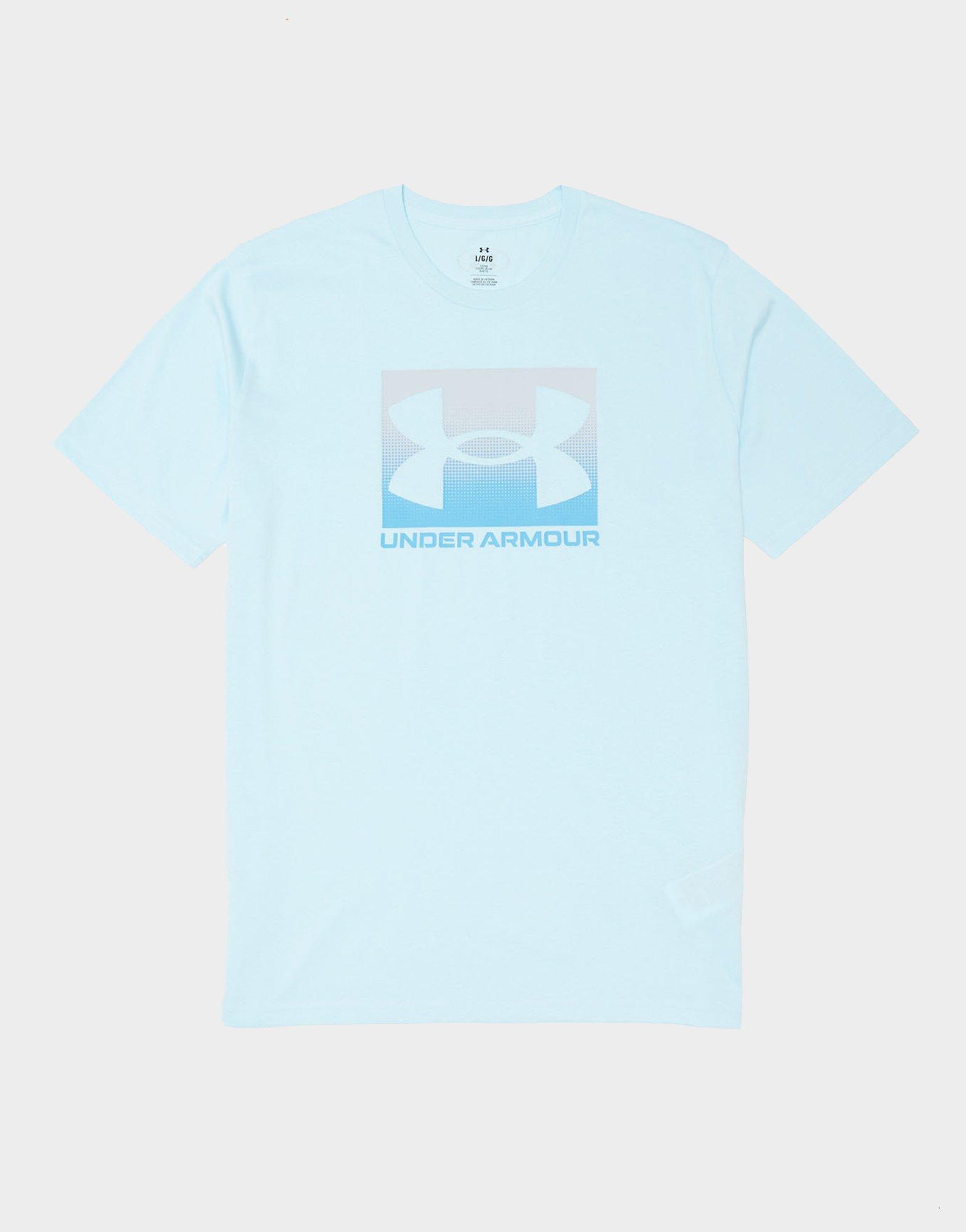 Under Armour Póló Ua Box Logo Blue