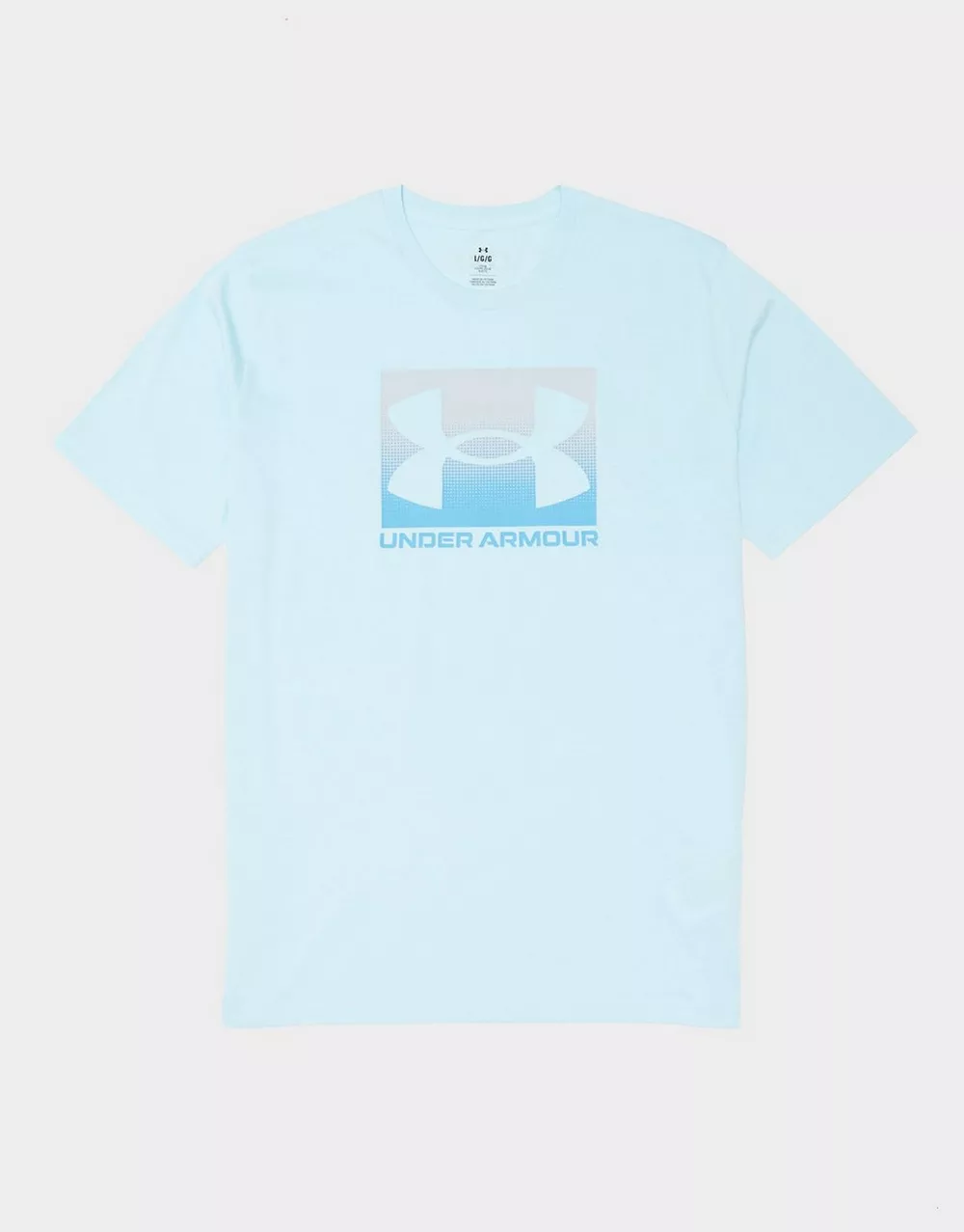 UNDER ARMOUR ФУТБОЛКА UA BOX LOGO BLUE, фото 1 з 3