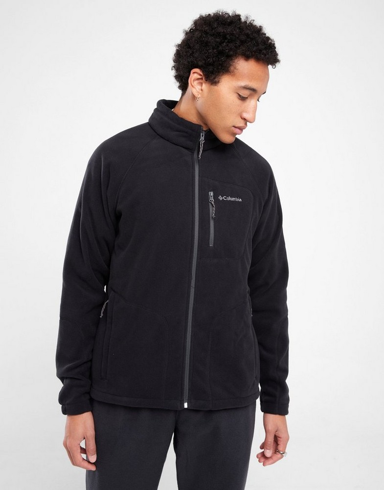 Bluză pentru bărbați COLUMBIA POLAR FAST TREK™ II FULL ZIP FLEECE 1420421-010 Negru