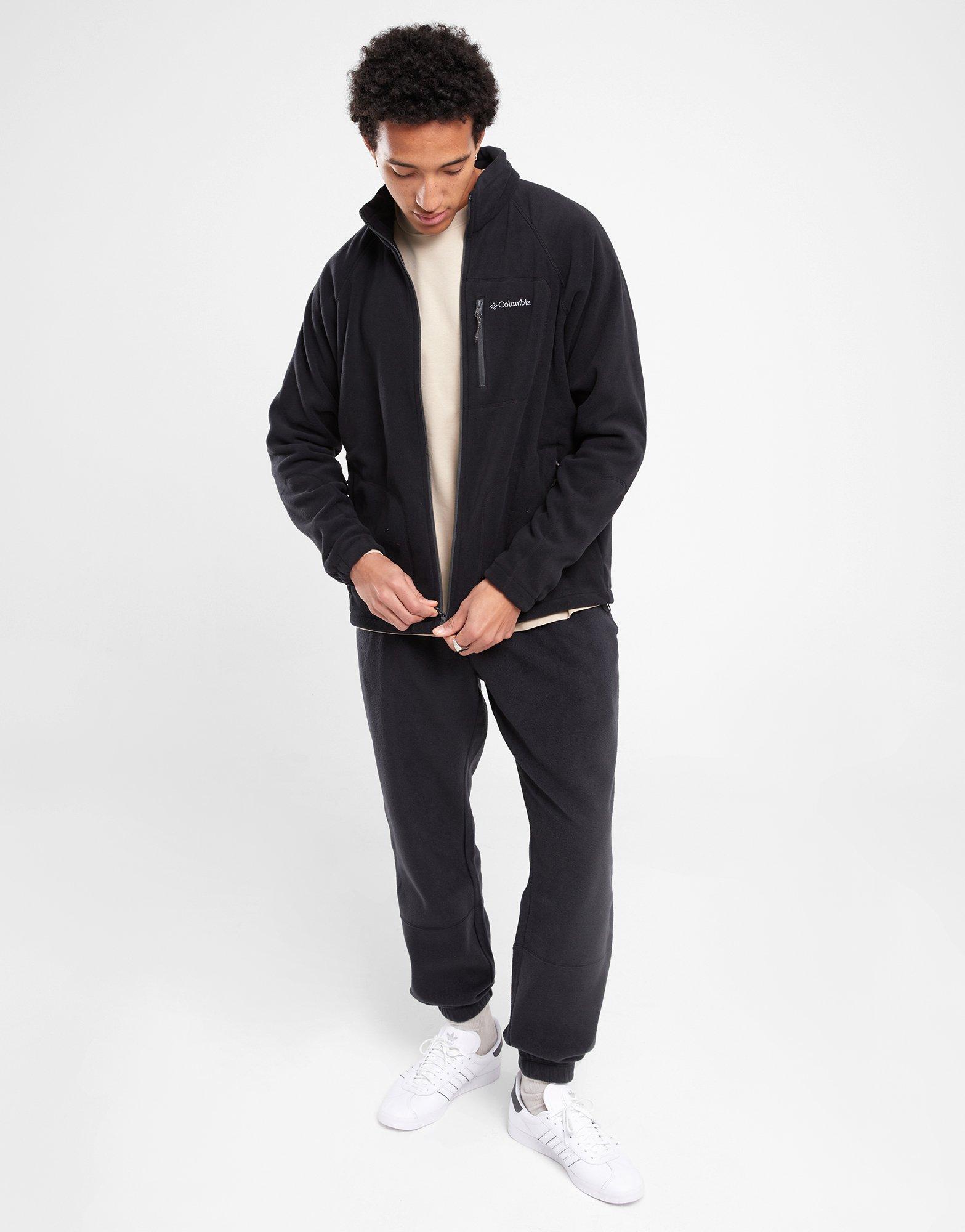 Bluză pentru bărbați COLUMBIA POLAR FAST TREK™ II FULL ZIP FLEECE 1420421-010 Negru