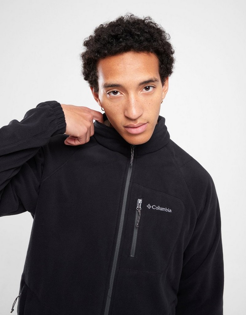 Bluză pentru bărbați COLUMBIA POLAR FAST TREK™ II FULL ZIP FLEECE 1420421-010 Negru