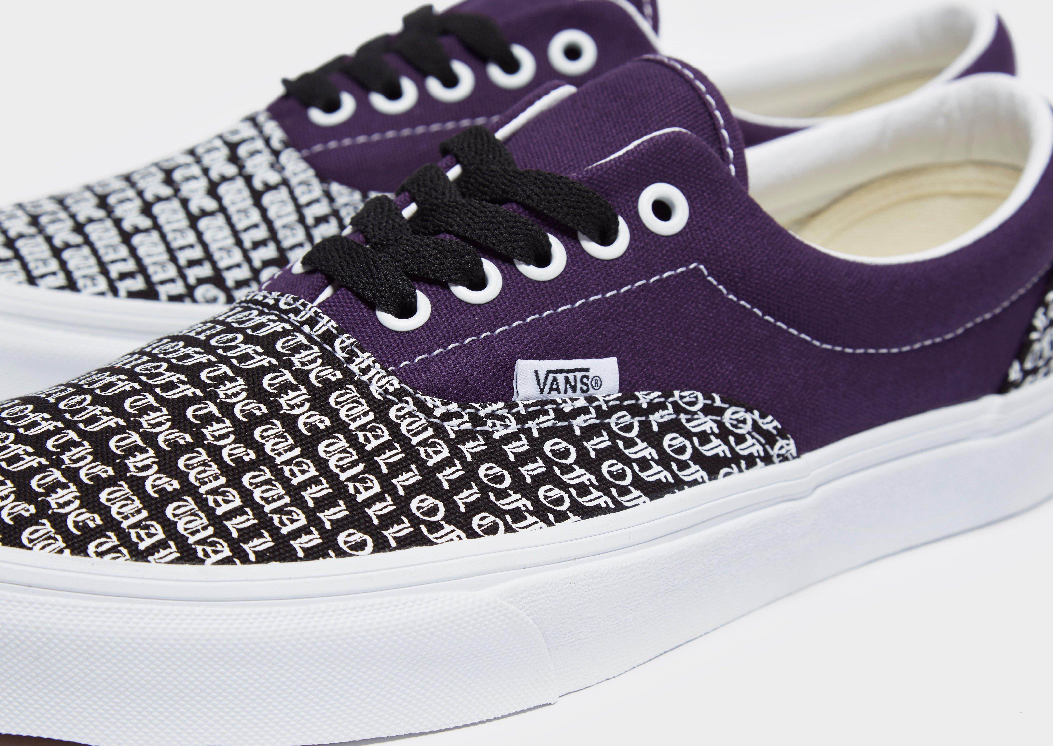 vans era homme violet