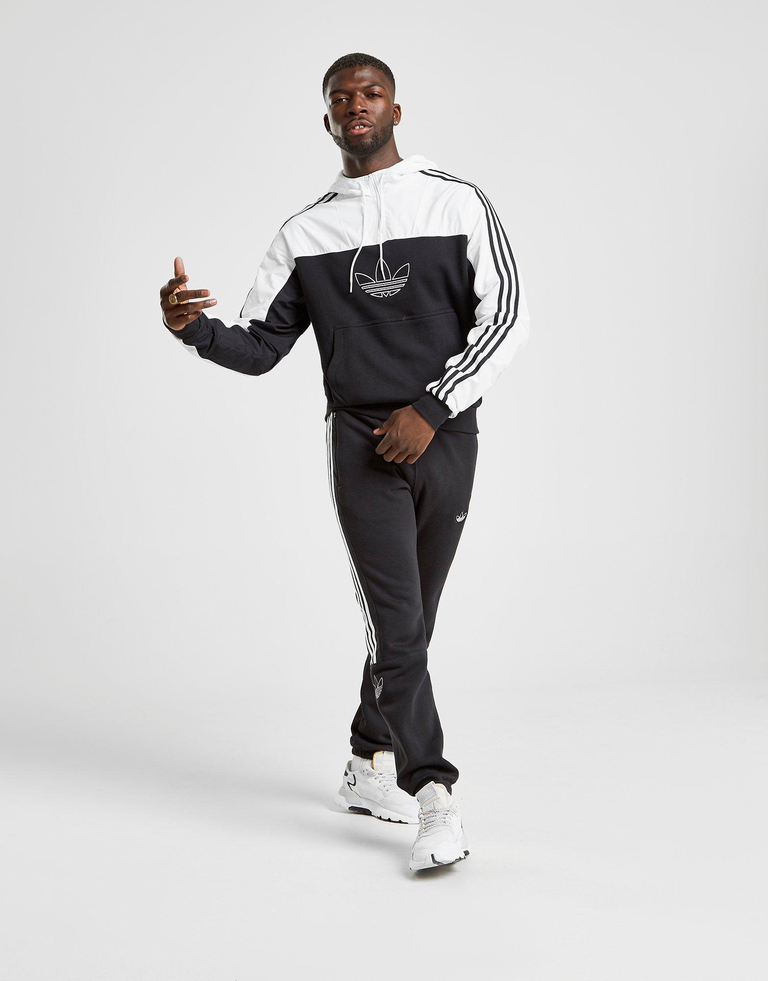 adidas cuffed fleece pants