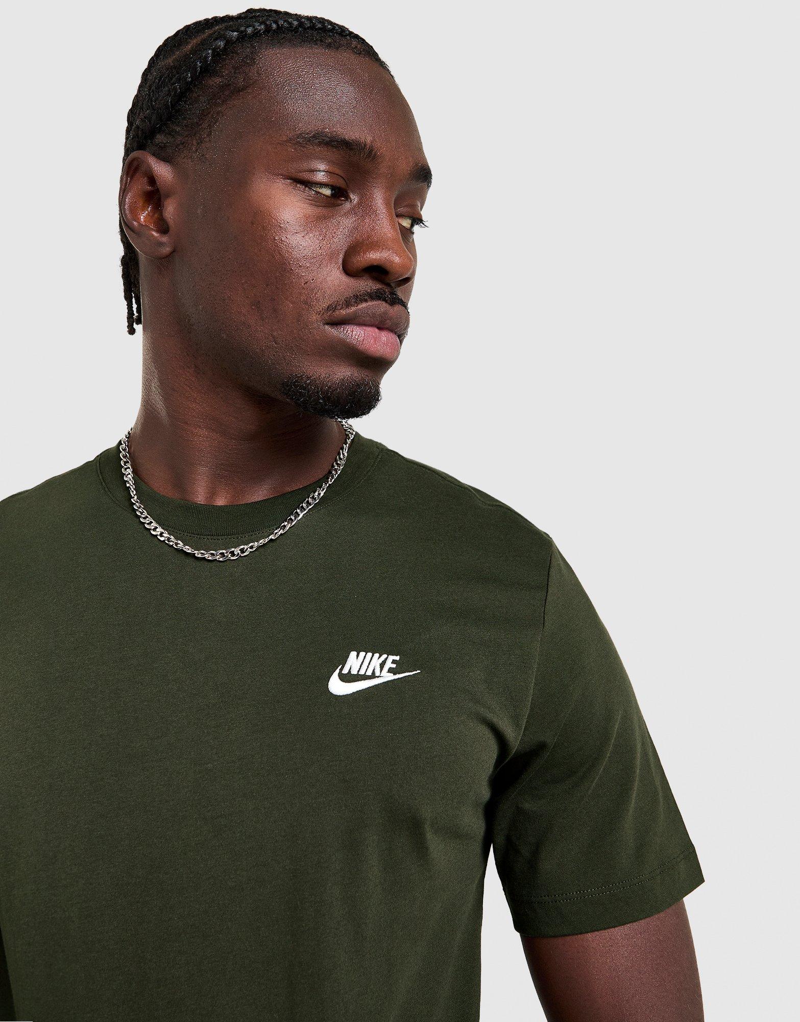 Мъжка тениска NIKE ТЕНИСКА M NSW CLUB TEE AR4997-355 Зелен