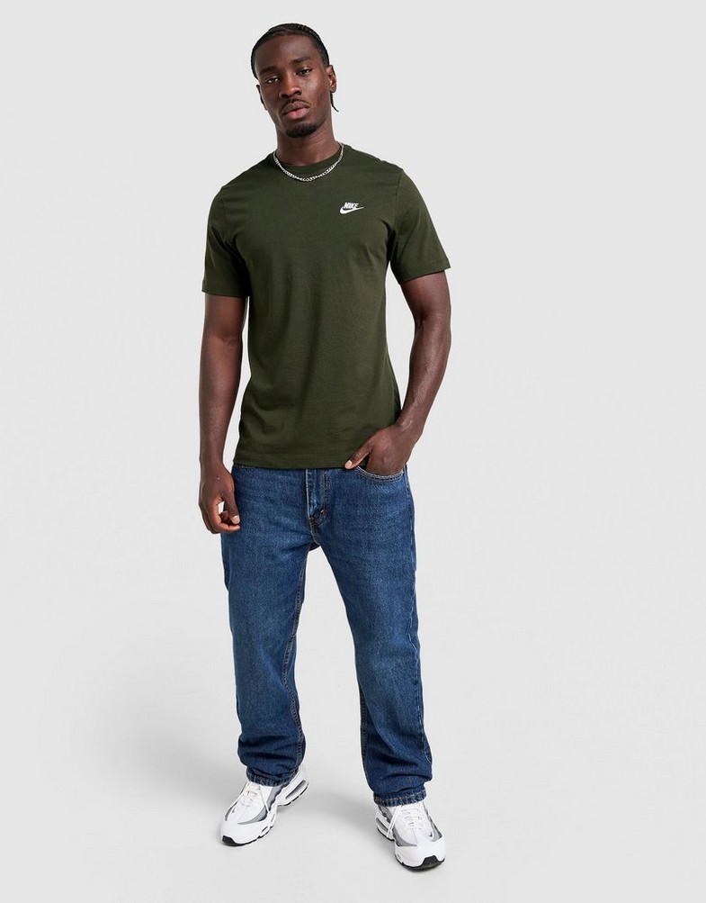 Tricou pentru bărbați NIKE TRICOU M NSW CLUB TEE AR4997-355 Verde