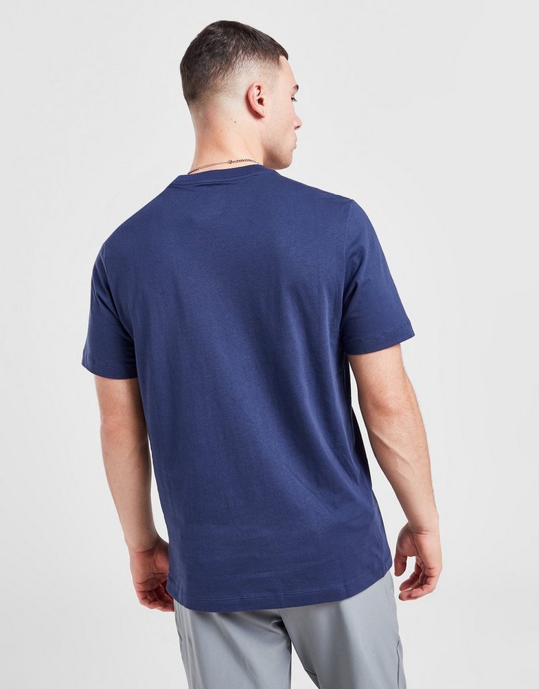 Koszulka, t-shirt męski NIKE T-SHIRT SPORTSWEAR CLUB AR4997-410 Granatowy