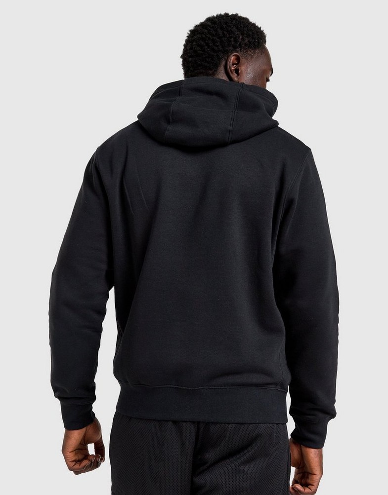 Bluză pentru bărbați NIKE BLUZĂ CU GLUGĂ SPORTSWEAR CLUB FLEECE BV2654-010 Negru