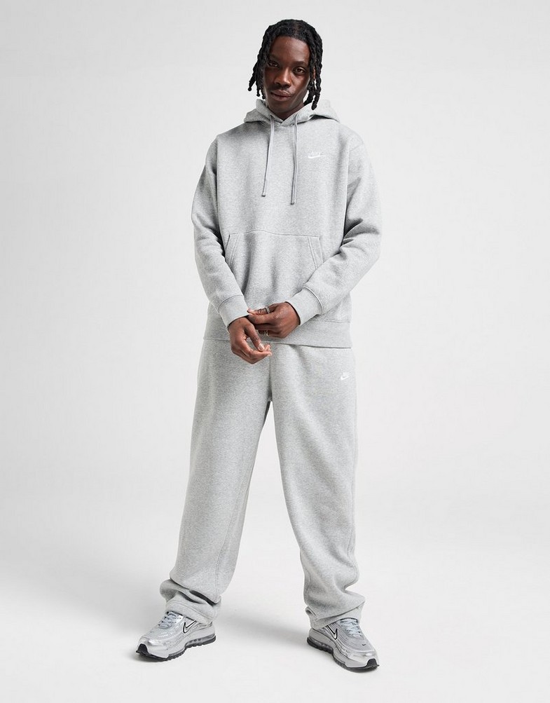 Bluza męska NIKE BLUZA Z KAPTUREM SPORTSWEAR CLUB FLEECE BV2654-063 Szary