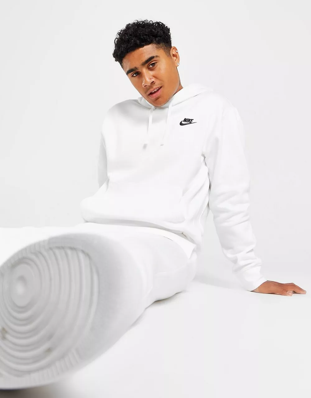 NIKE КОФТА З КАПЮШОНОМ SPORTSWEAR CLUB FLEECE, фото 1 з 5