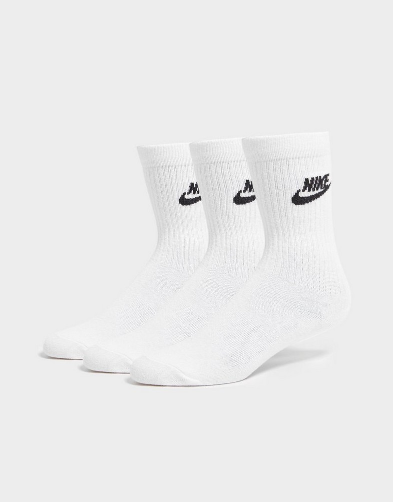 Dámske ponožky NIKE PONOŽKY SPORTSWEAR EVERYDAY ESSENTIAL DX5025-100 Biela