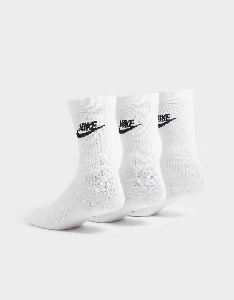 Dámske ponožky NIKE PONOŽKY SPORTSWEAR EVERYDAY ESSENTIAL DX5025-100 Biela