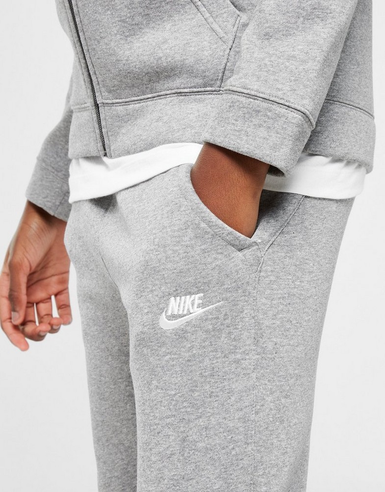 Komplet dresowy dziecięcy NIKE KOMPLET SPORTSWEAR FLEECE TRACKSUIT JUNIOR BOY BV3634-091 Szary