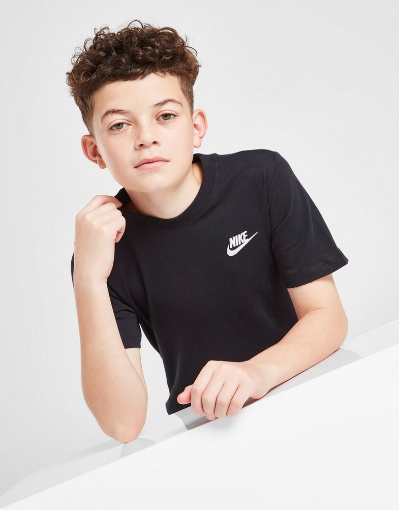 Tricou pentru copii NIKE TRICOU SPORTSWEAR B AR5254-010 Negru
