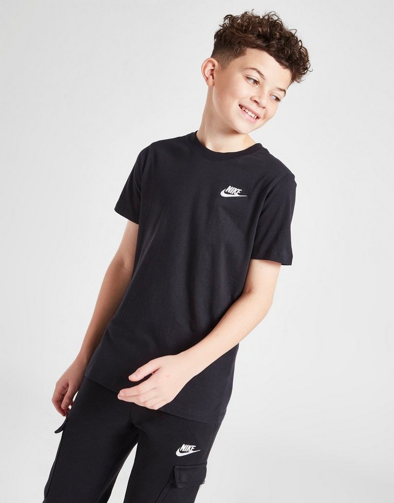 Tricou pentru copii NIKE TRICOU SPORTSWEAR B AR5254-010 Negru