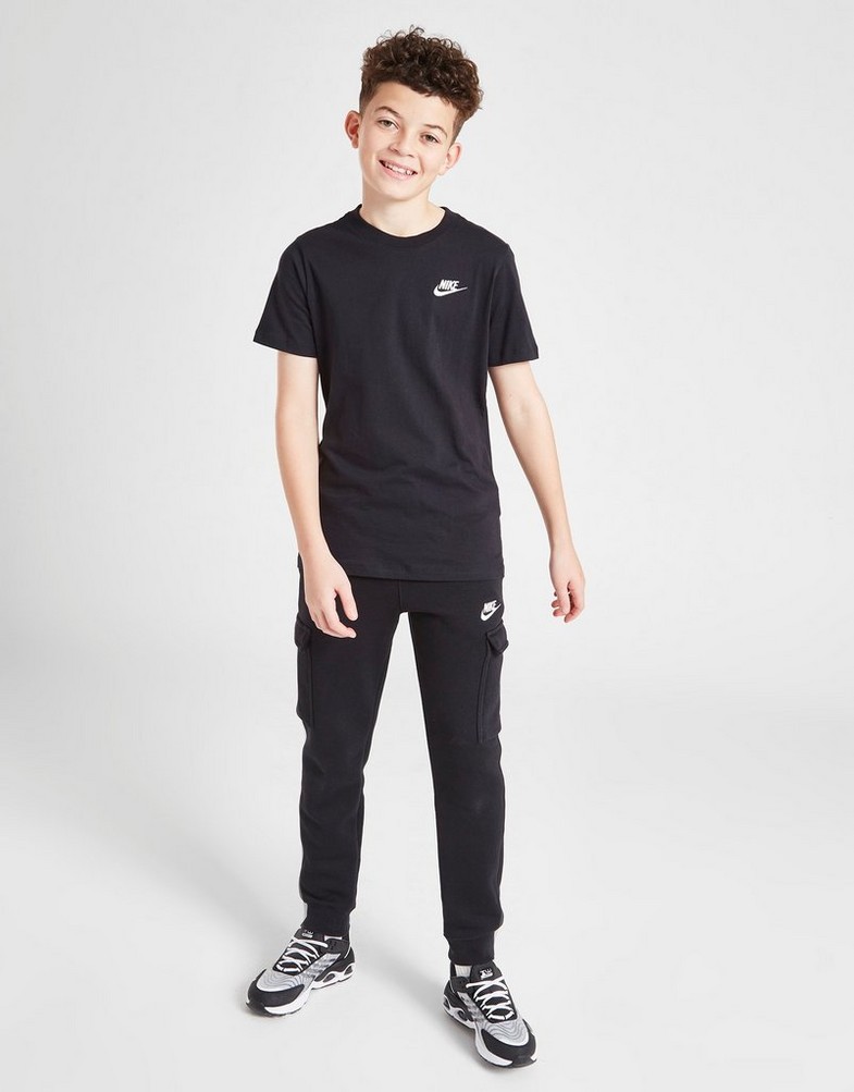 Tricou pentru copii NIKE TRICOU SPORTSWEAR B AR5254-010 Negru