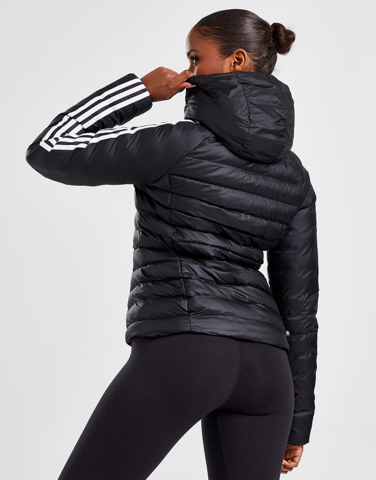 ADIDAS KURTKA 3-STRIPES SLIM PADDED JACKET ED4784 Czarny