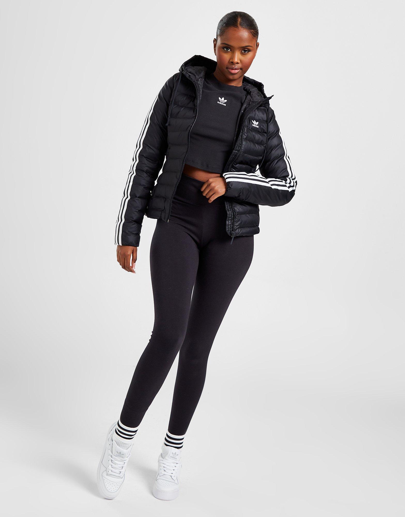 ADIDAS KURTKA 3-STRIPES SLIM PADDED JACKET ED4784 Czarny