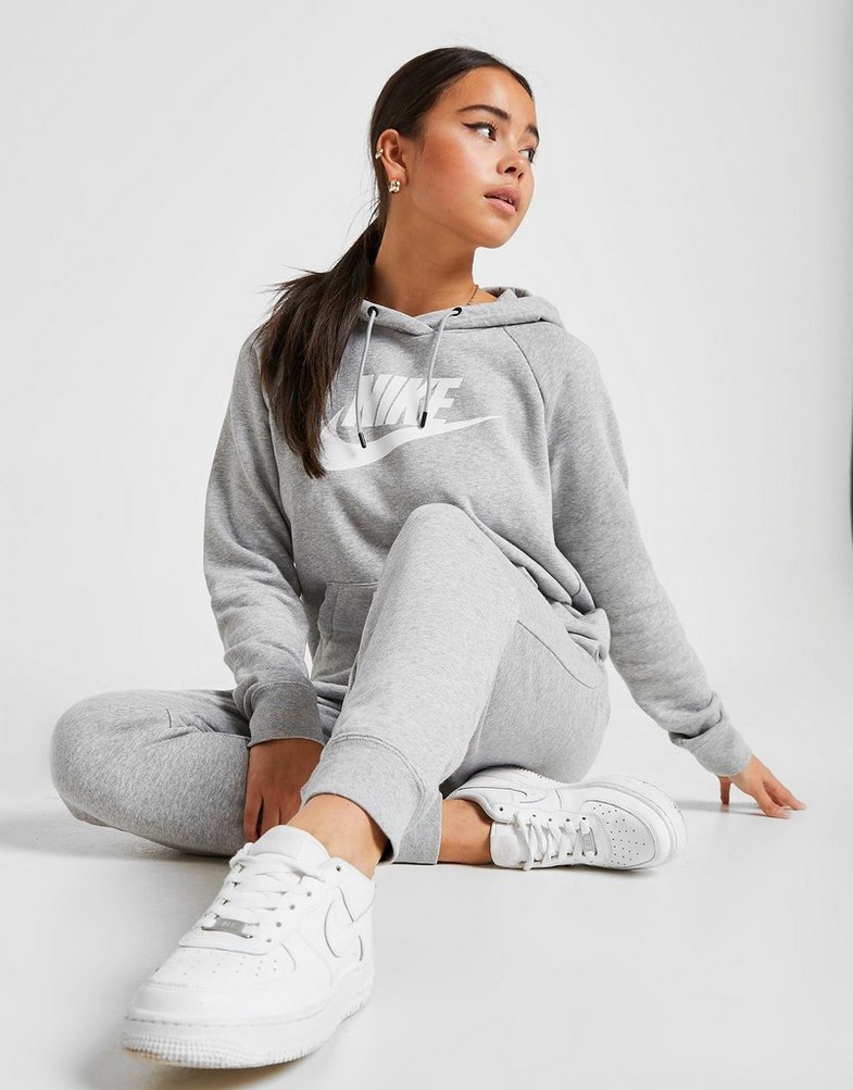 Bluza damska NIKE BLUZA Z KAPTUREM SPORTSWEAR ESSENTIAL BV4126-063 Szary