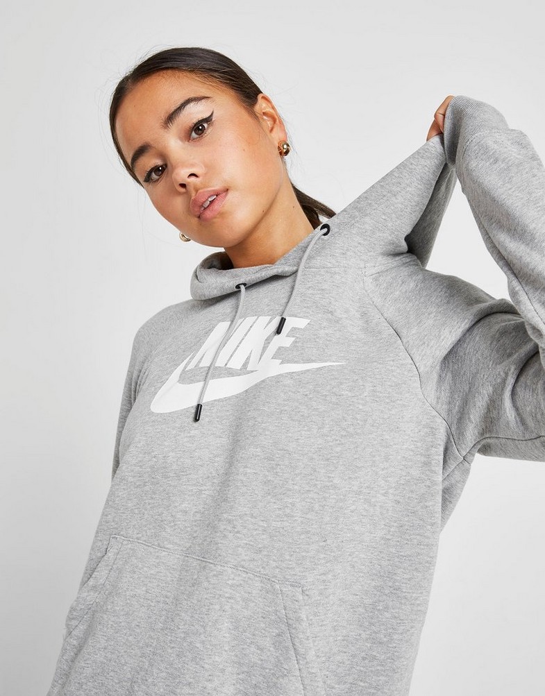 Bluza damska NIKE BLUZA Z KAPTUREM SPORTSWEAR ESSENTIAL BV4126-063 Szary