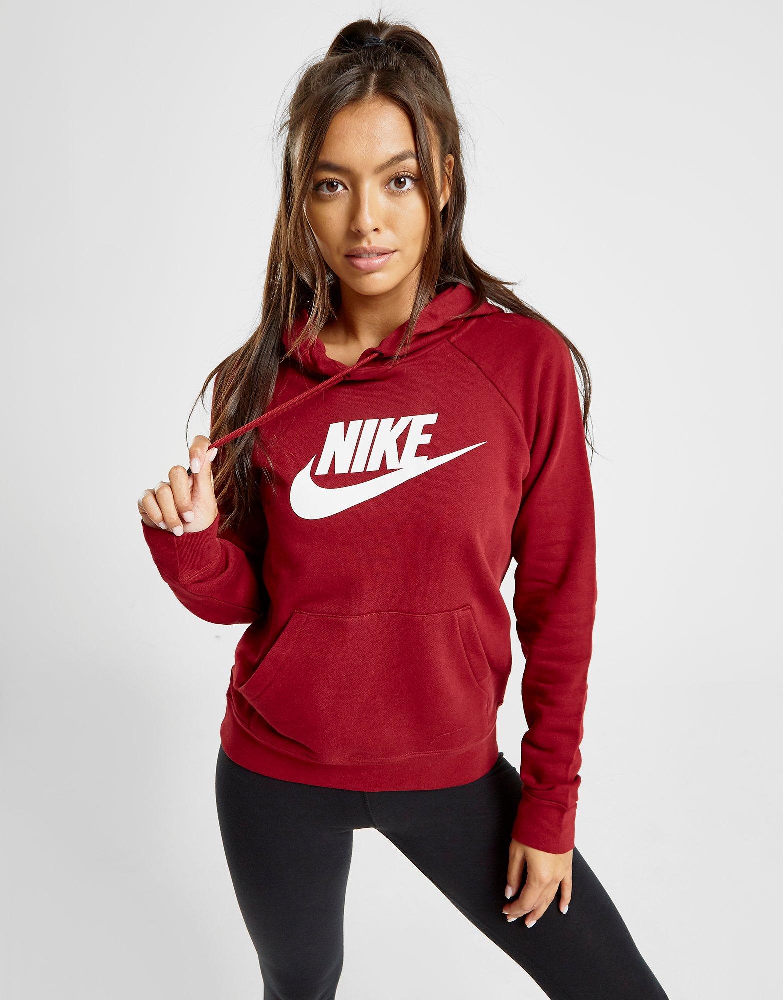 nike essential logo overhead hoodie