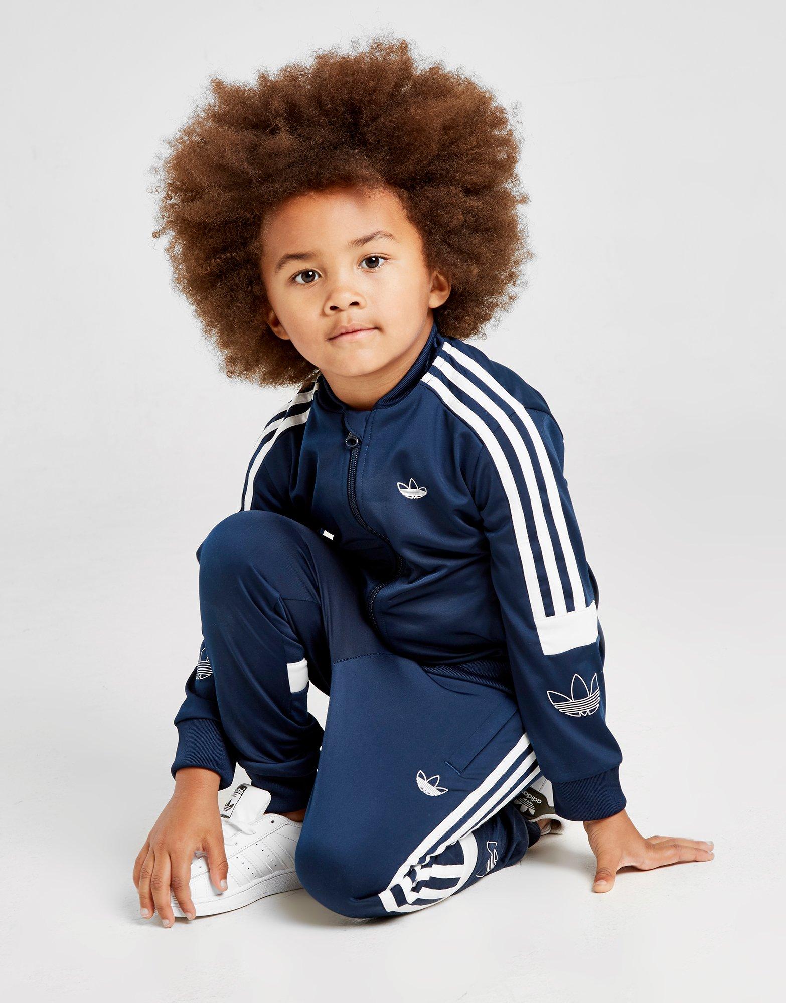 jd boys adidas tracksuit