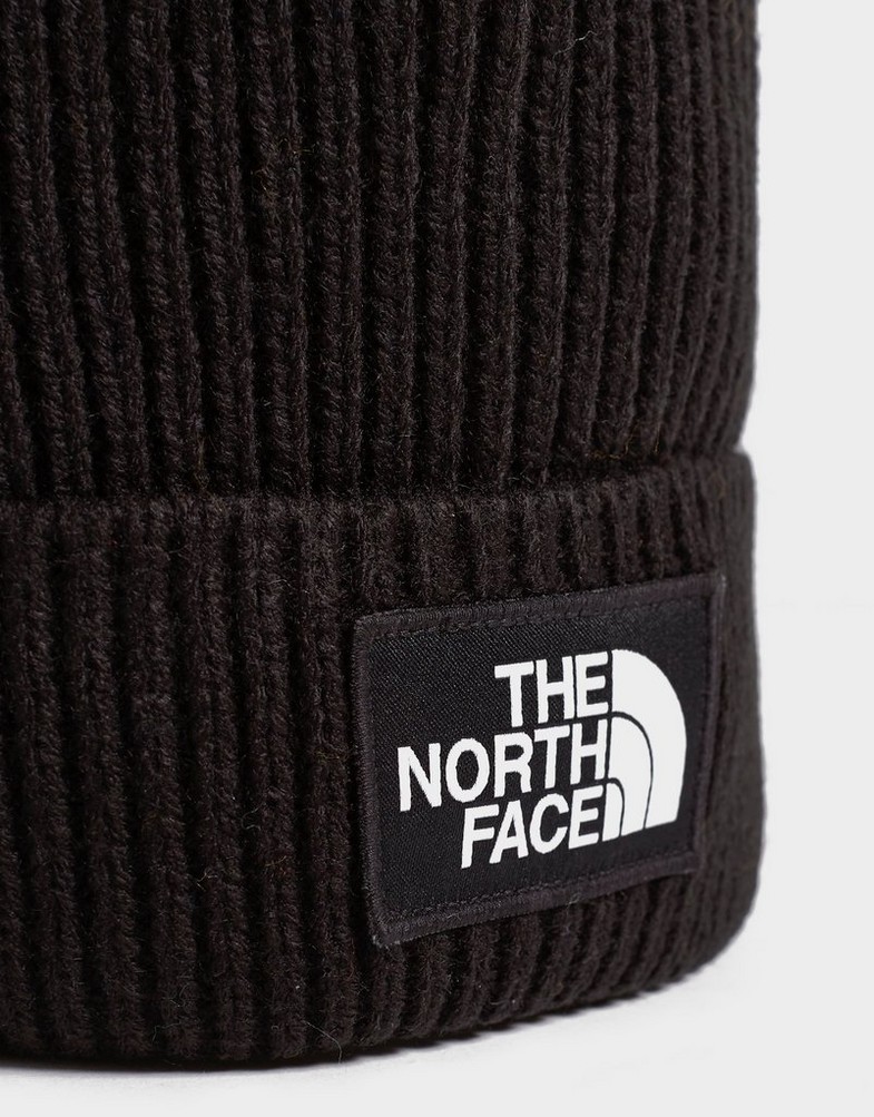 Czapka zimowa damska THE NORTH FACE CZAPKA ZIMOWA TNF BOX POM BEANIE NF0A3FN3JK3 Czarny