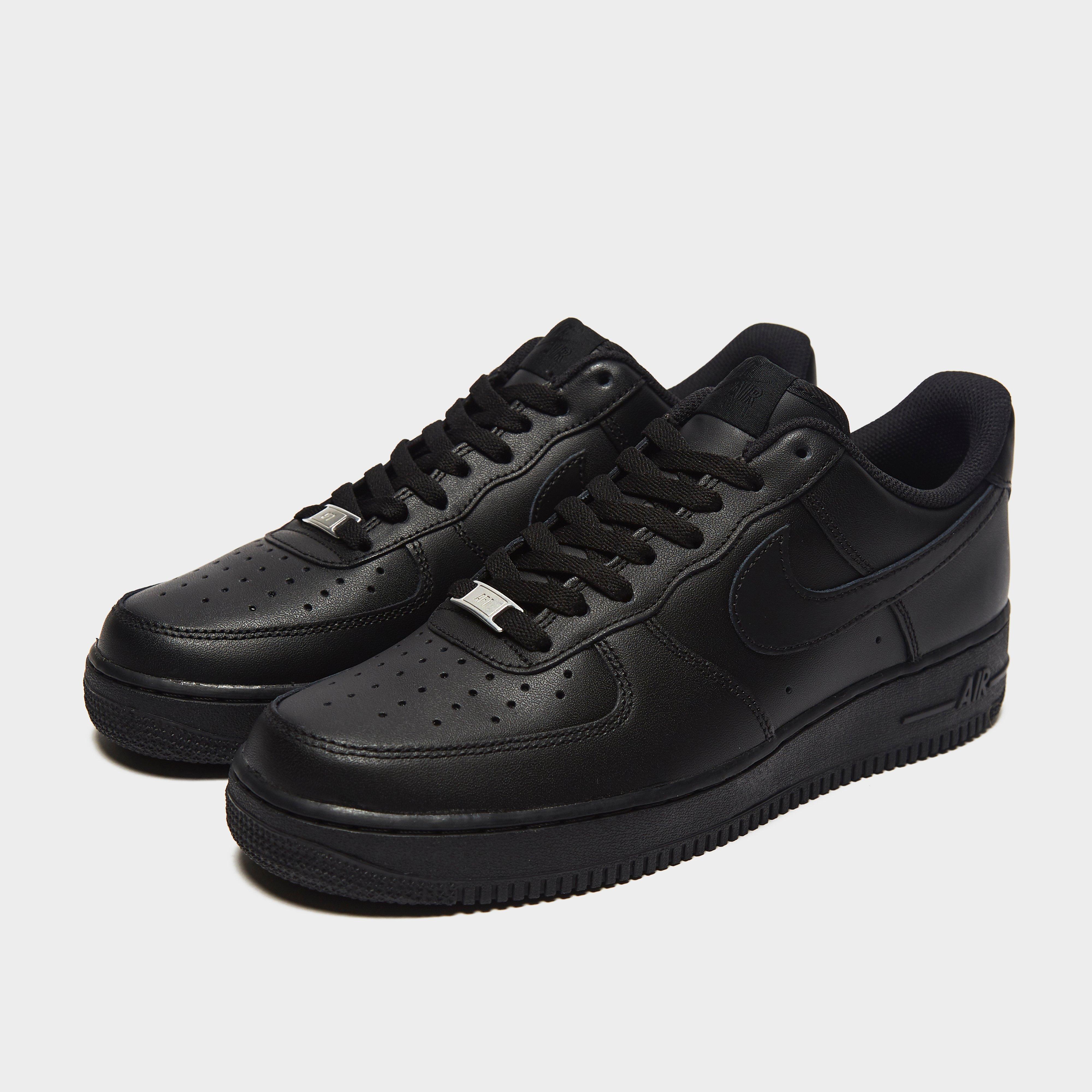 Nike air force shop 1 low czarne damskie