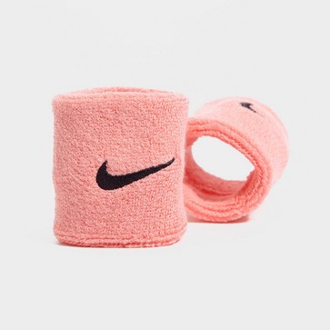 NIKE OPASKA SWOOSH 2PK WB PNK/GRY NIKE HEAD/WRIST BANDS