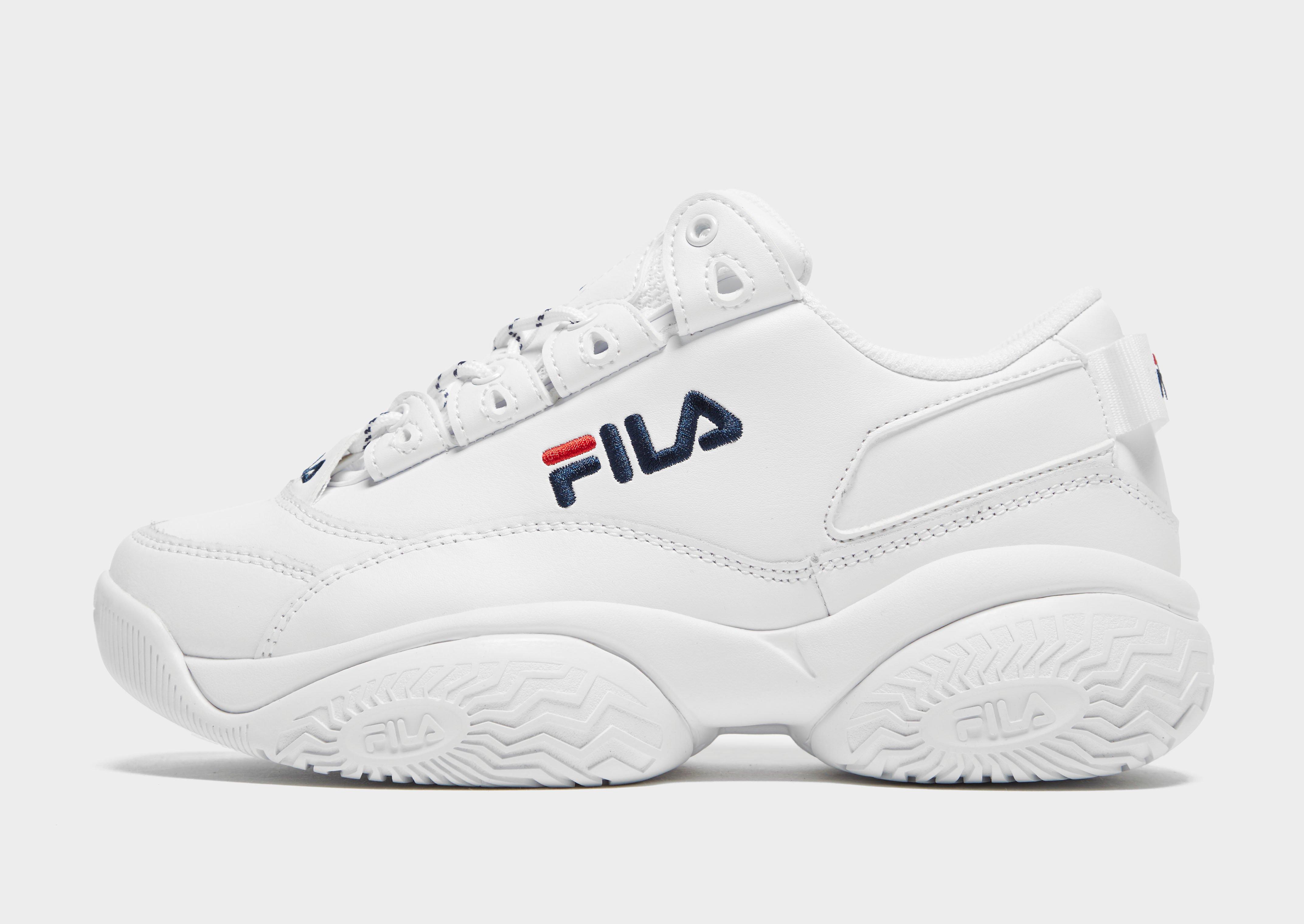 fila provenance white trainers