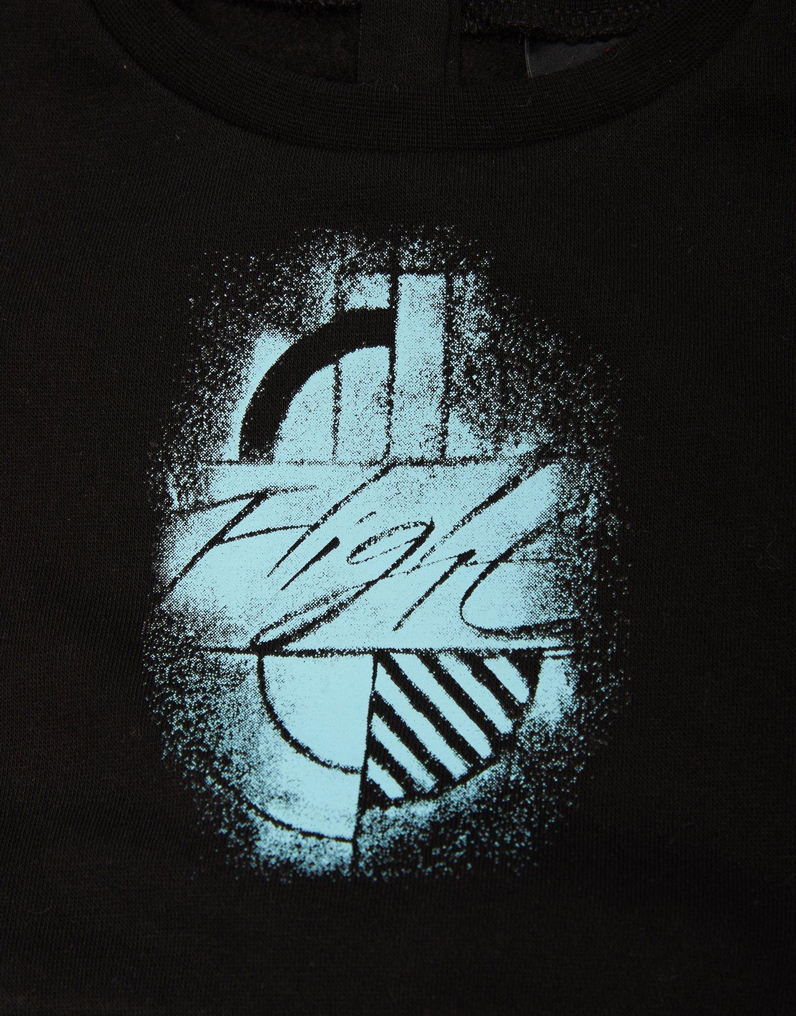 Komplet dresowy dziecięcy JORDAN KOMPLET JDG WJ BROOKLYN FLC LEEGING SE 15C791-F08 Czarny