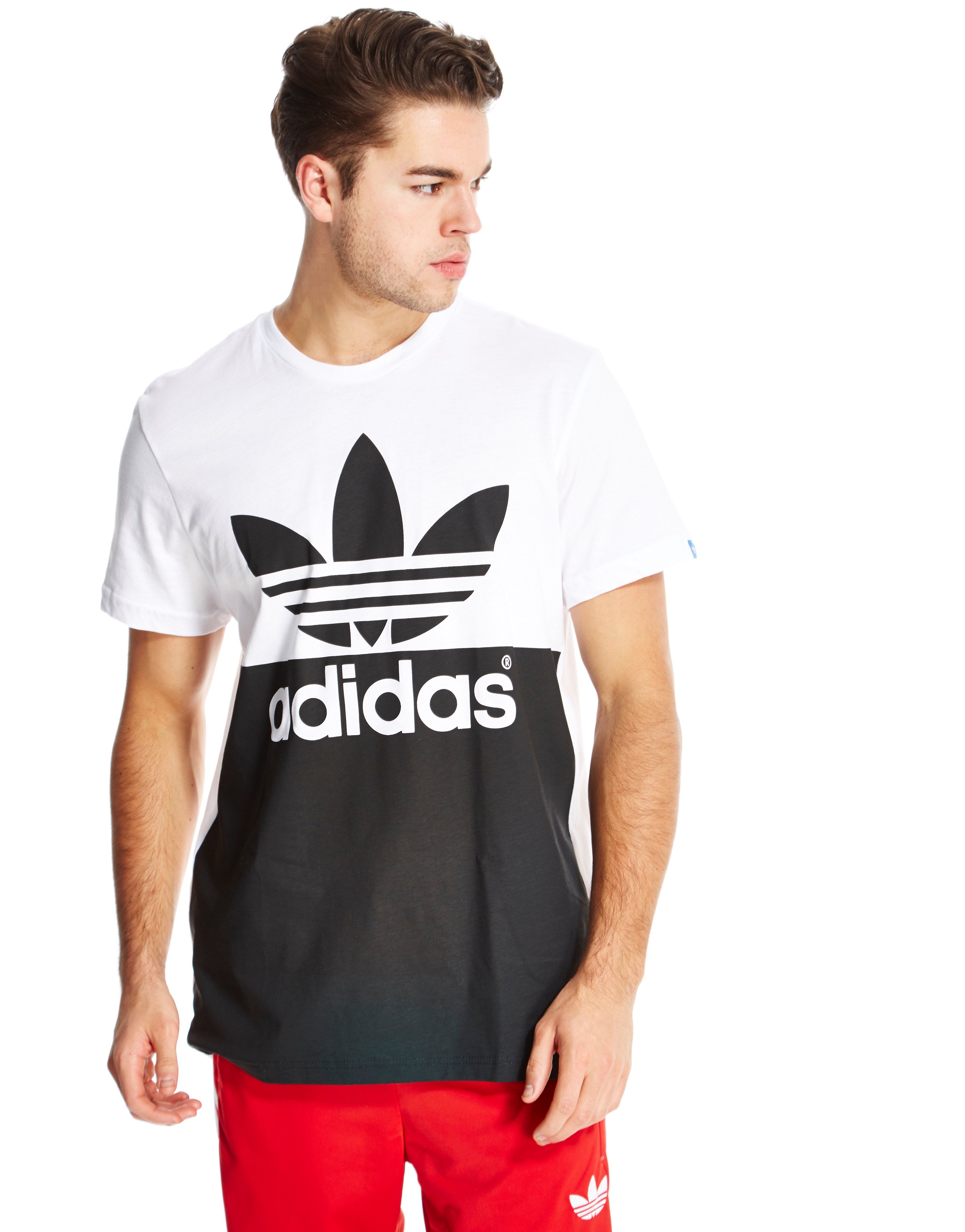 adidas Originals Trefoil Block T-Shirt | JD Sports