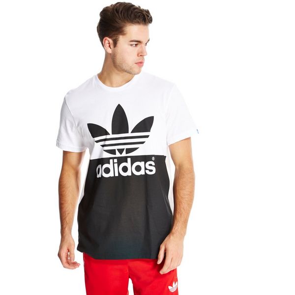 adidas Originals Trefoil Block T-Shirt | JD Sports