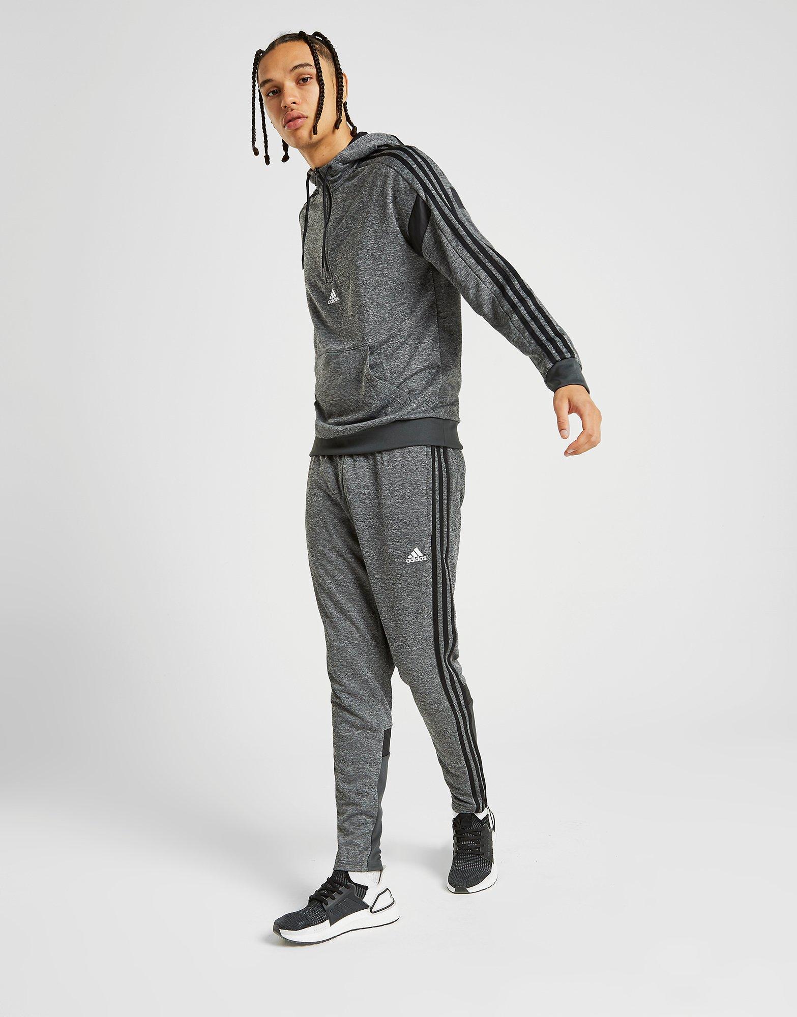 grey adidas track pants mens