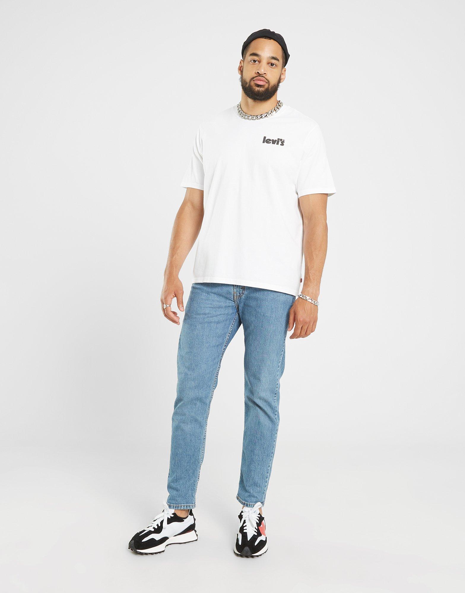 Мъжка тениска LEVI'S SS RELAXED FIT TEE 16143-0727 Бял