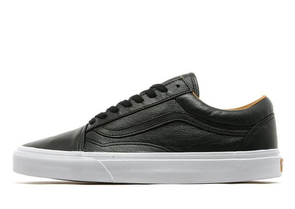 black leather old skool vans black leather old skool vans