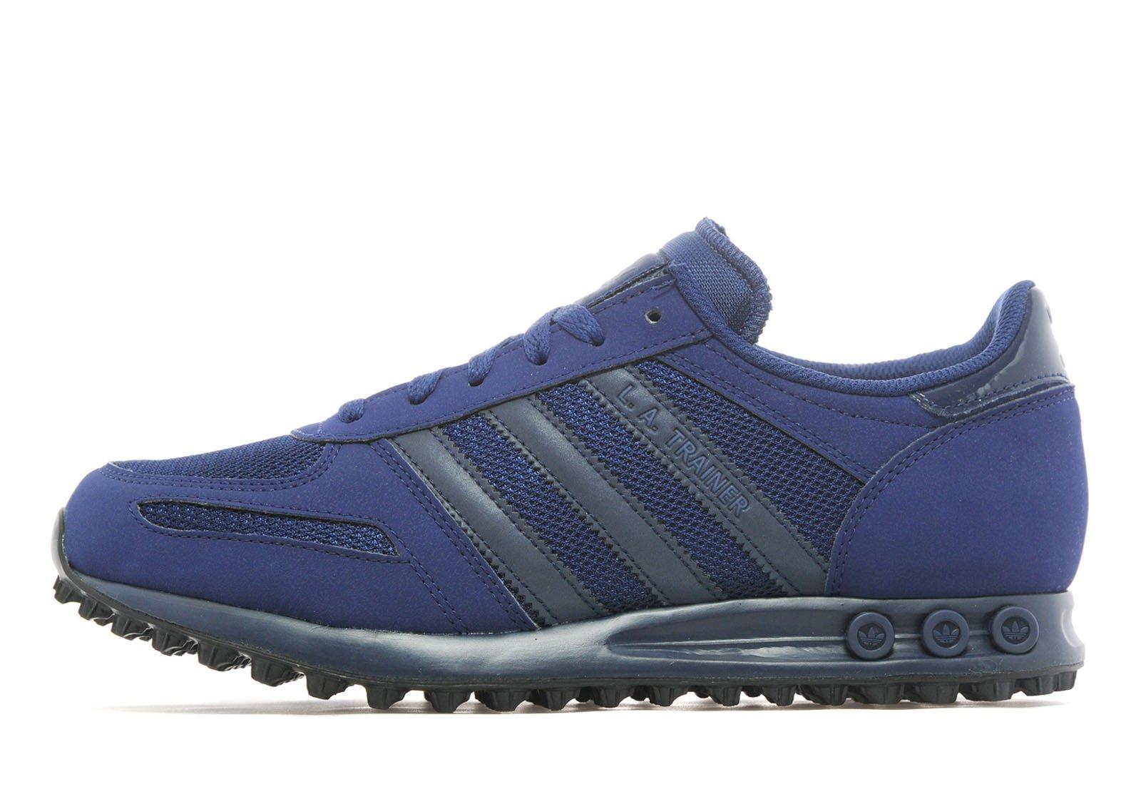 la trainer adidas blue