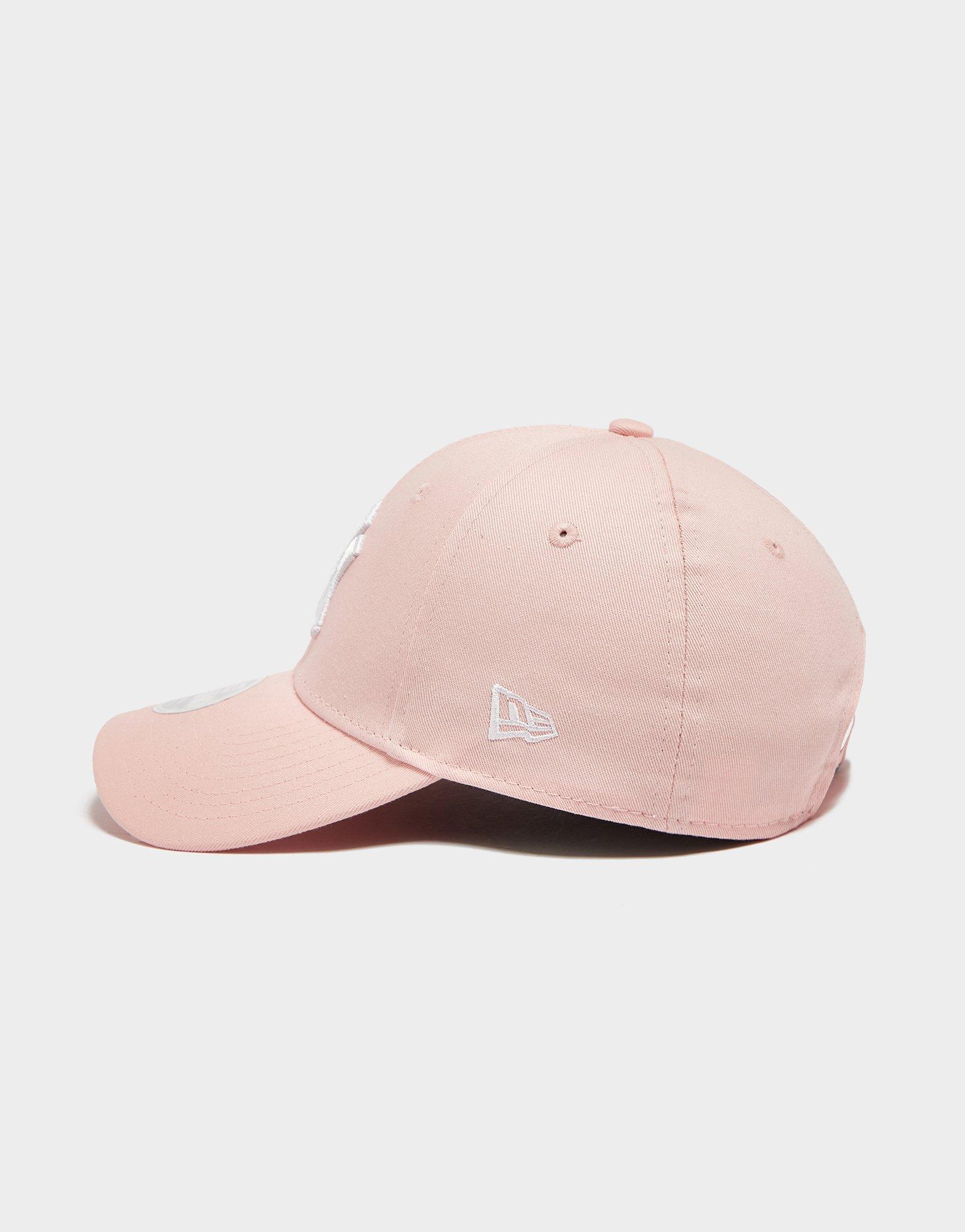 Czapka z daszkiem damska NEW ERA MLB 9FORTY NEW YORK YANKEES CAP ESSENTIAL NY YANKEES 80489299 Różowy