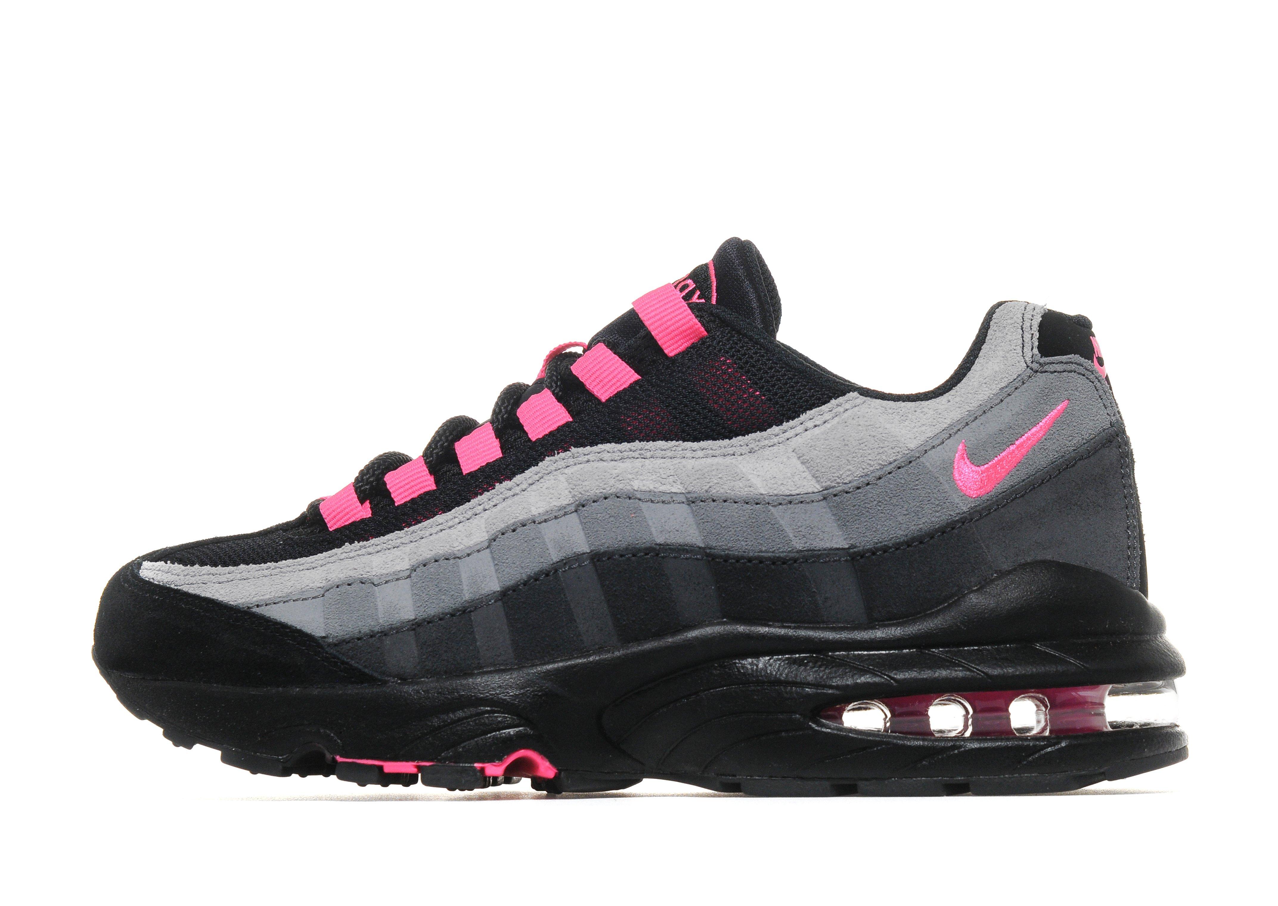 nike air max 95 womens black and pink