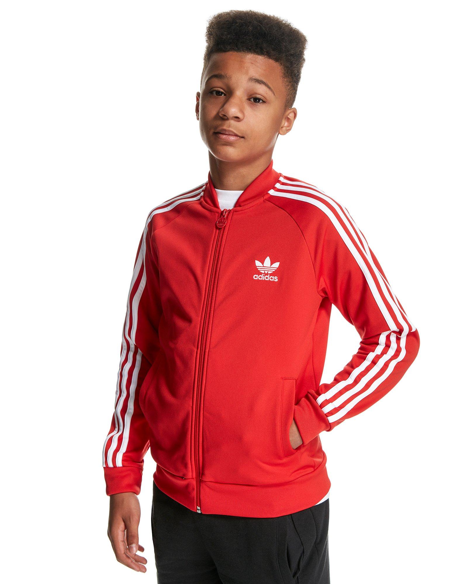 adidas originals superstar track top junior