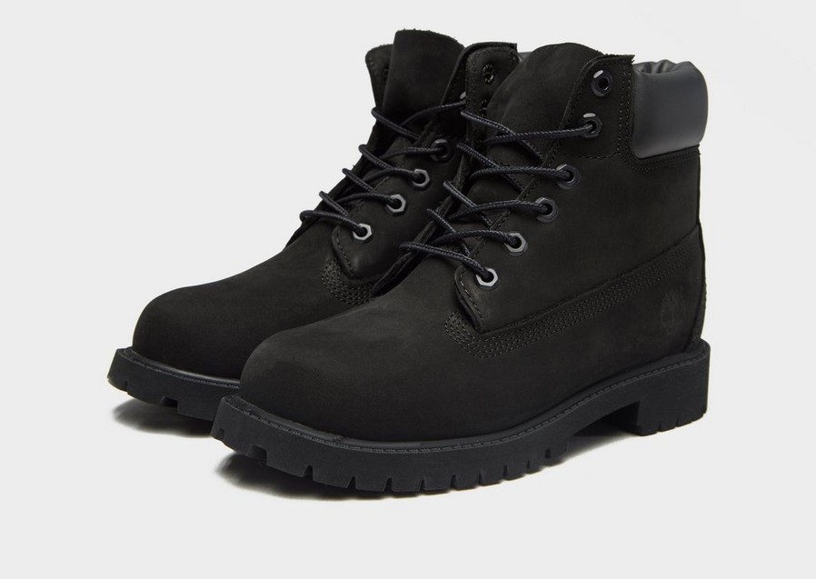 TIMBERLAND 6 INCH PREMIUM BOOT CHILDREN C12707 Czarny