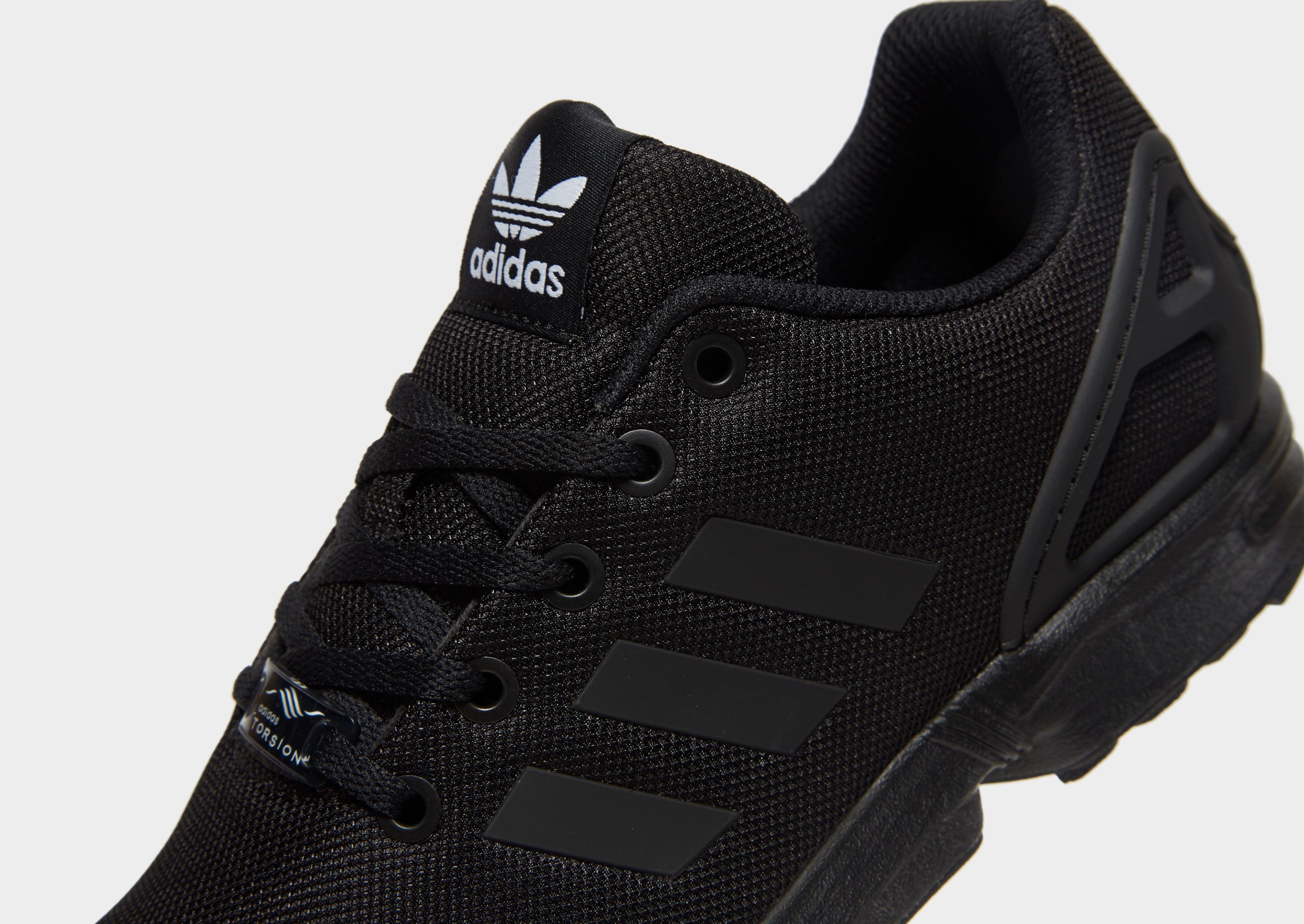 adidas zx flux black jd sports