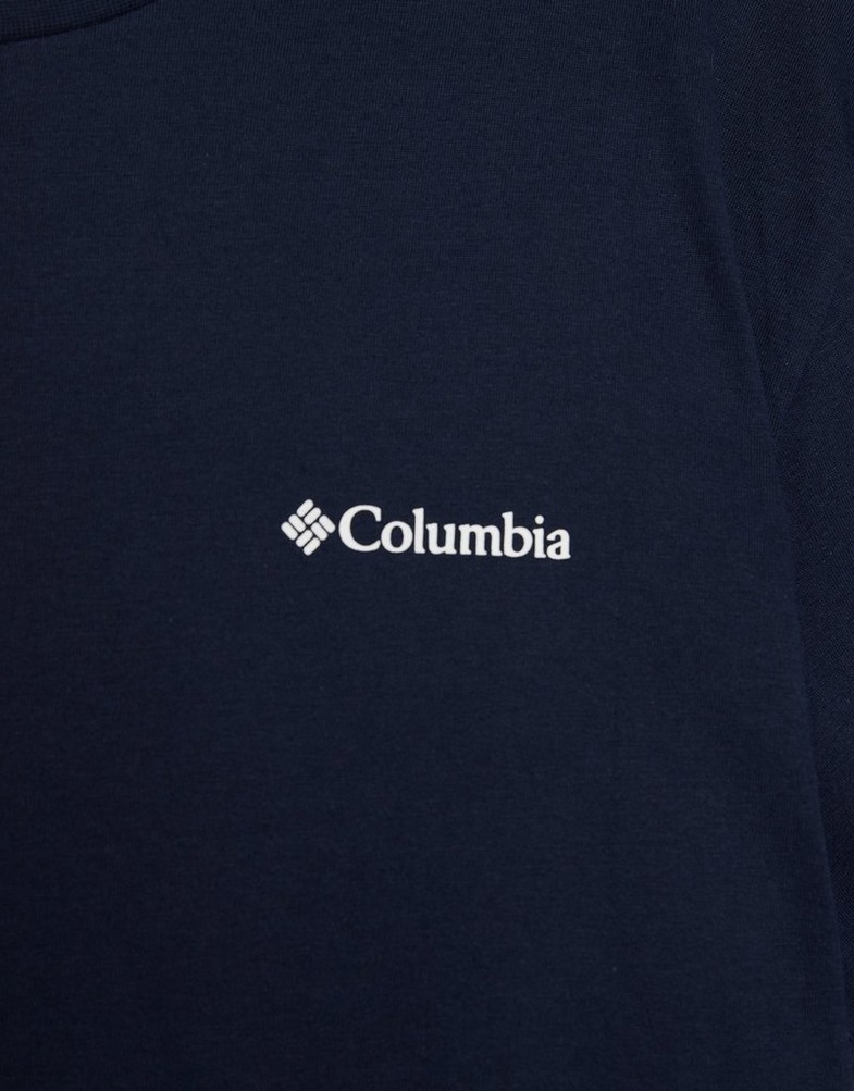 Чоловічі футболки COLUMBIA ФУТБОЛКА NORTH CASCADES SHORT SLEEVE TEE 1834041-469 Темно-синій