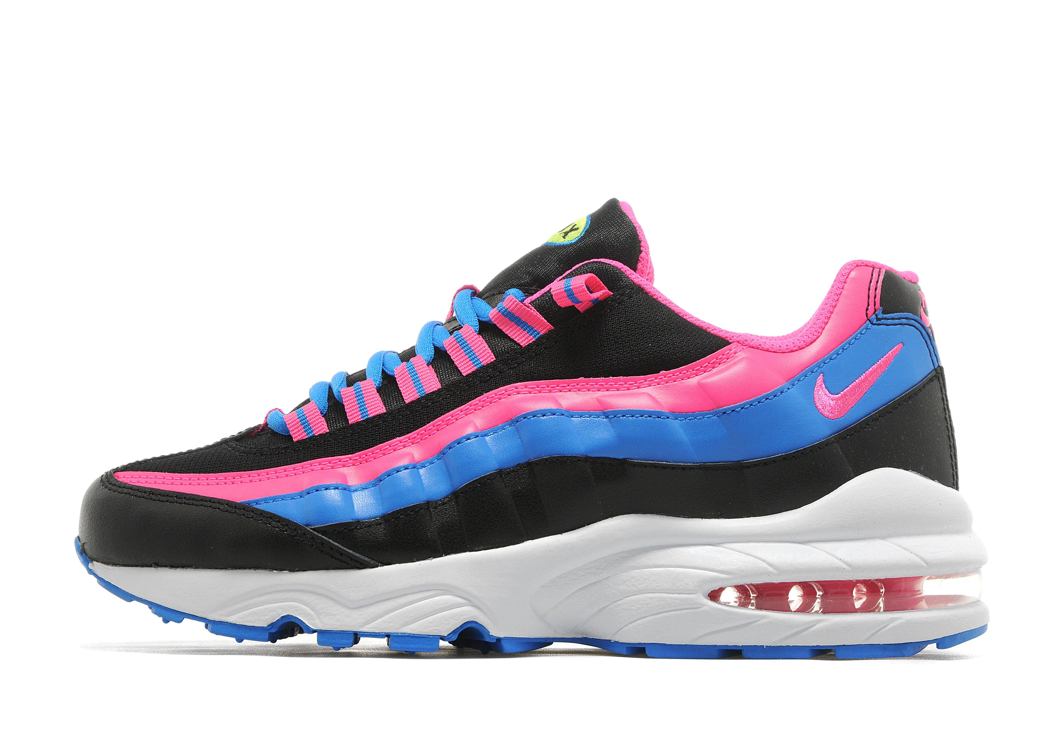 air max 95 black pink and blue