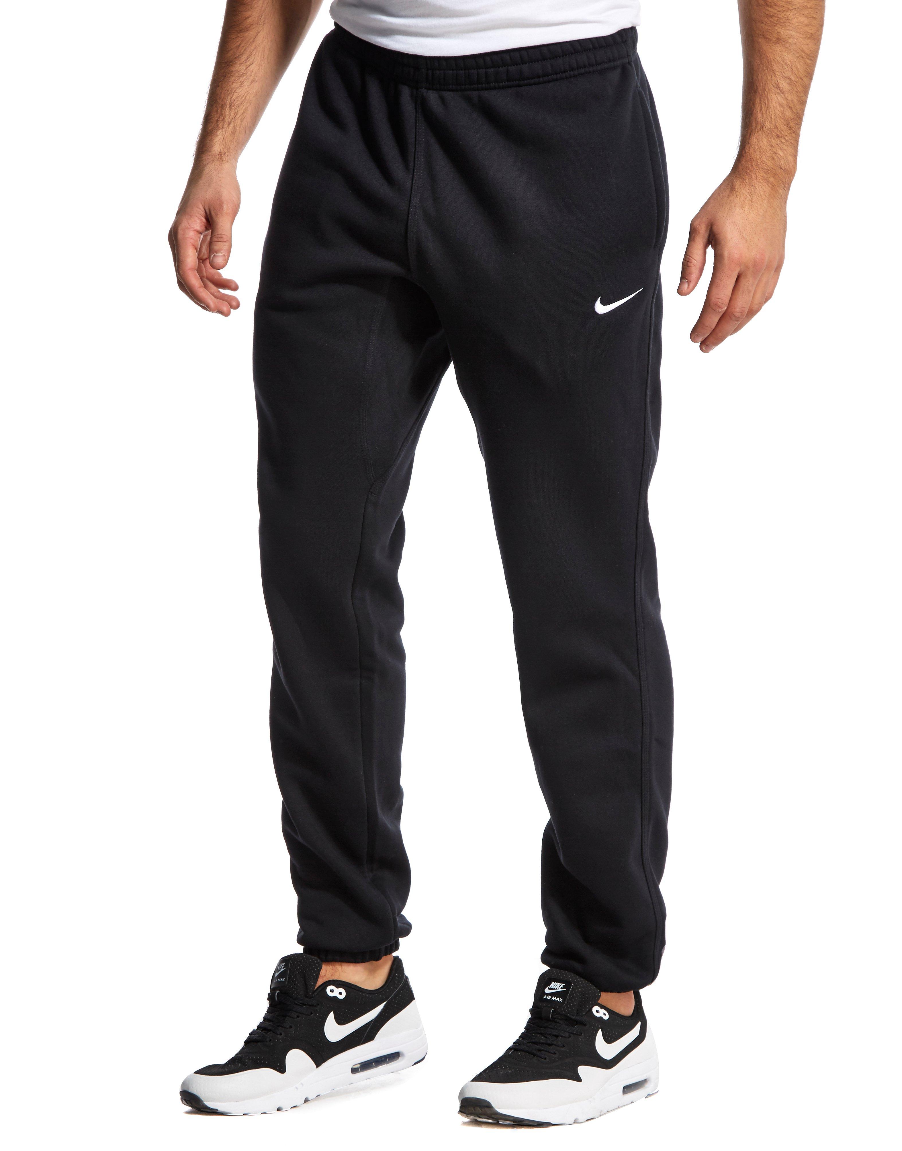 mens black nike dri fit joggers