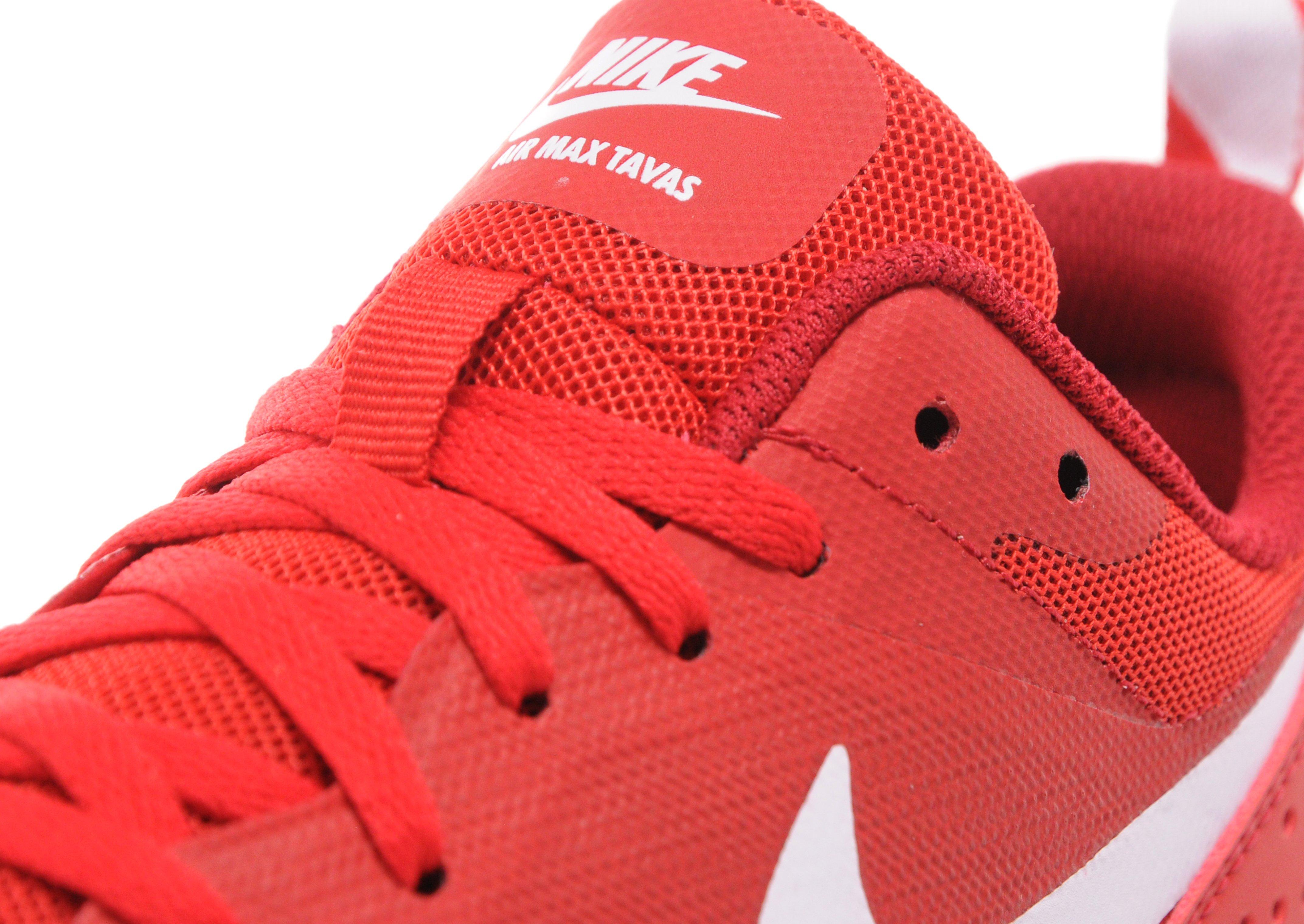 nike air max tavas junior red nike air max tavas junior red