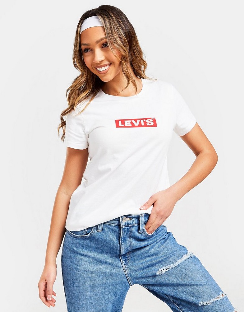 Koszulka, t-shirt damski LEVI'S T-SHIRT THE PERFECT TEE 17369-0903 Biały