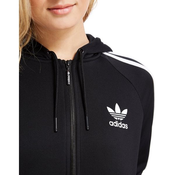 adidas Originals Poly Full Zip Hoodie | JD Sports