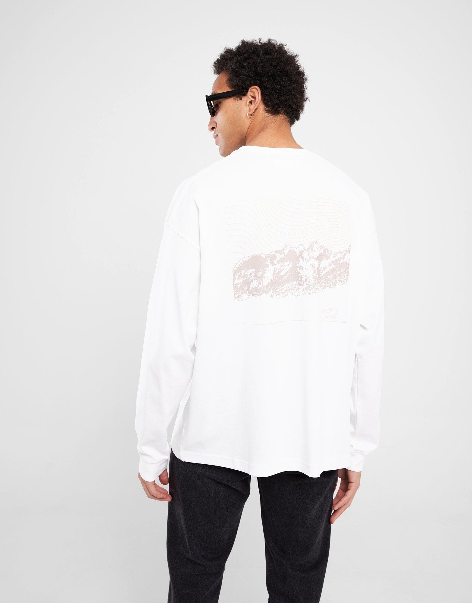 Tricou pentru bărbați COLUMBIA TRICOU DUXBERY™ RELAXED LS TEE 2029674-103 Alb