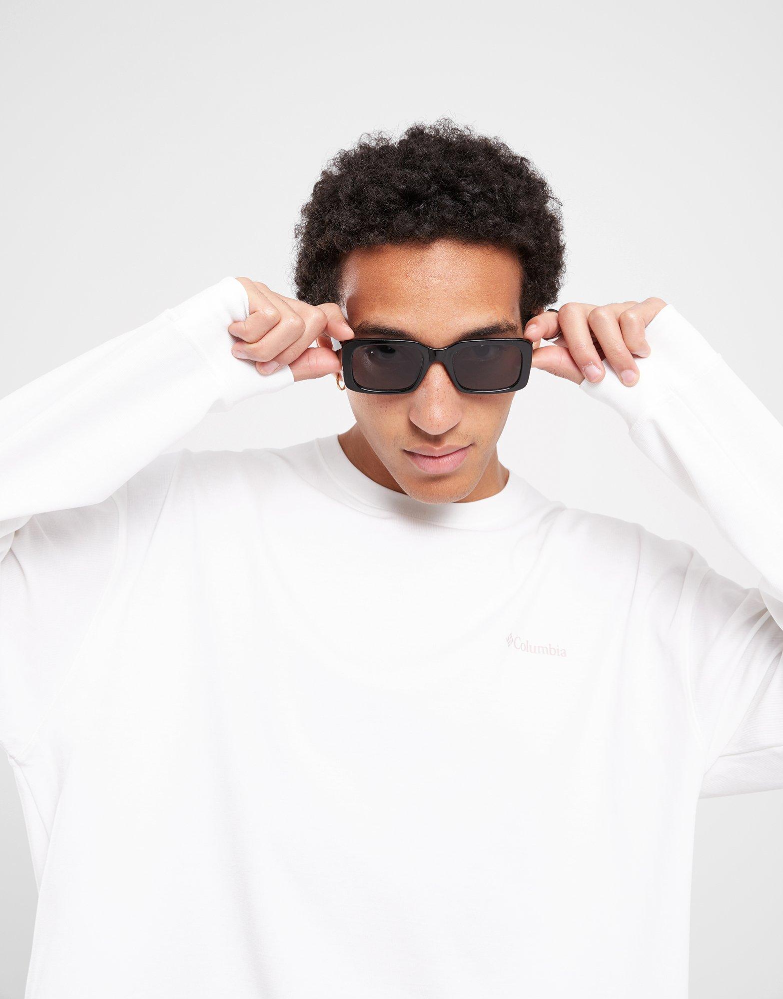 Tricou pentru bărbați COLUMBIA TRICOU DUXBERY™ RELAXED LS TEE 2029674-103 Alb