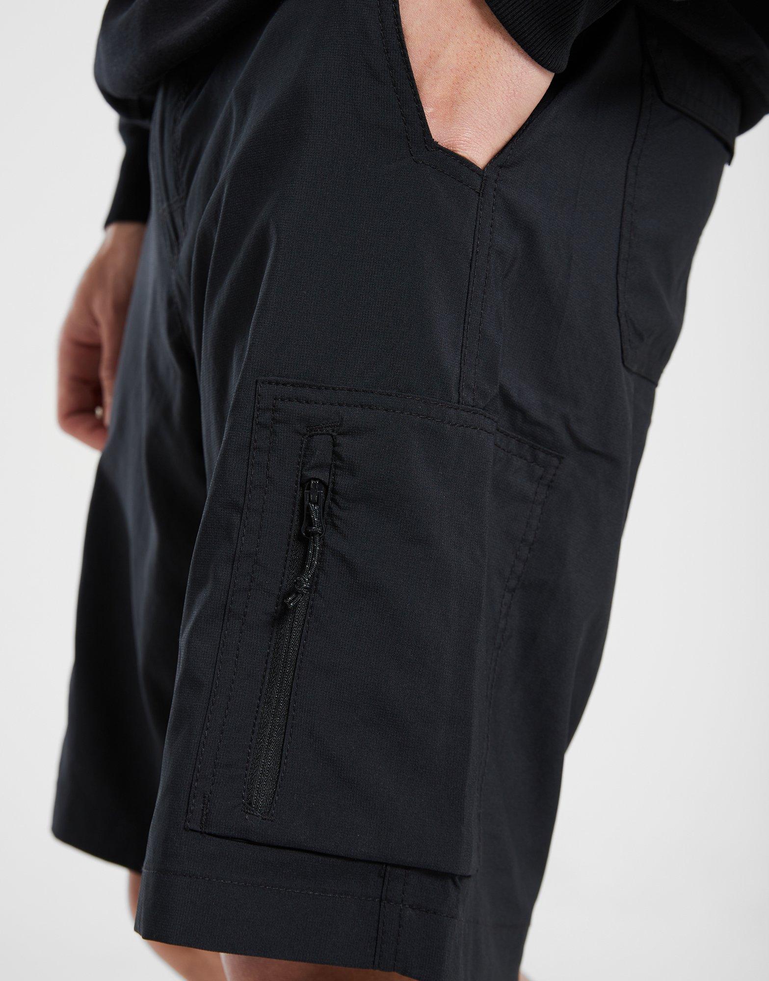 Férfi rövidnadrág COLUMBIA RÖVIDNADRÁG SILVER   RIDGE™ UTILITY CARGO SHORT 2030744010 Fekete